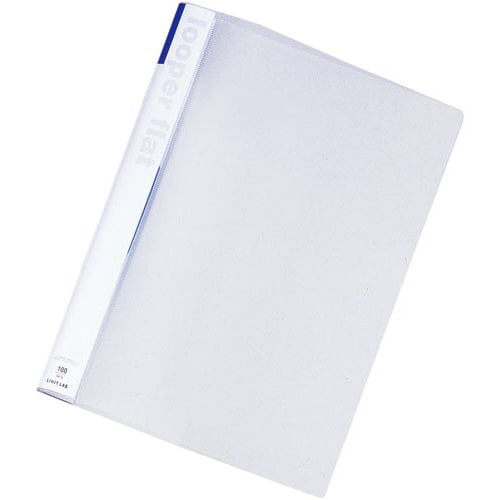 ルーパーフラットファイル A4縦 青 1冊