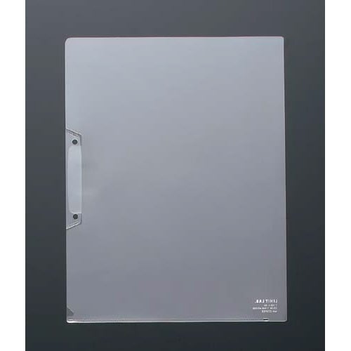 クリヤーホルダーストッパー付きA4縦 乳白 50枚