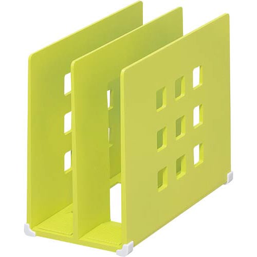 仕切りラック Sサイズ 黄緑