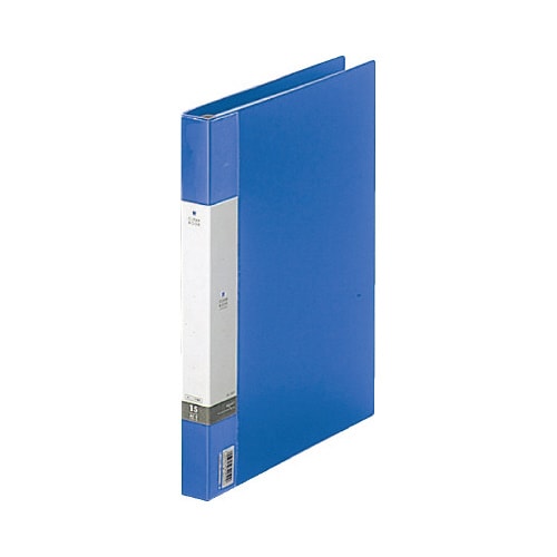 クリヤーブック交換式 青 A4縦背幅25mm10冊