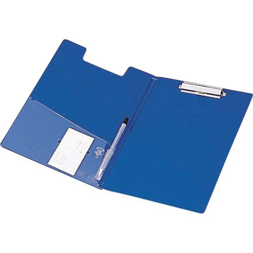クリップファイル A4 藍