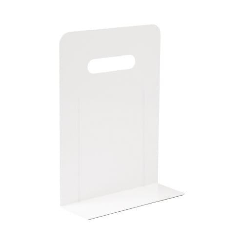 ブックエンド(マグネット付)ハイタイプ 白