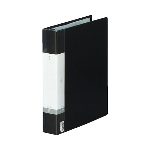 クリヤーブック交換式 黒 A4縦背幅50mm