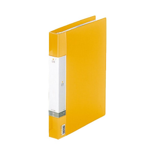 クリヤーブック交換式 黄 A4縦背幅35mm