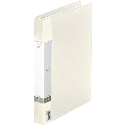 クリヤーブック交換式 白 A4縦背幅35mm6冊