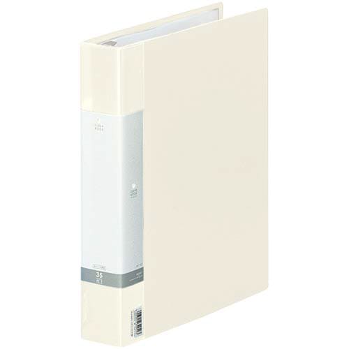 クリヤーブック交換式 白 A4縦背幅50mm6冊