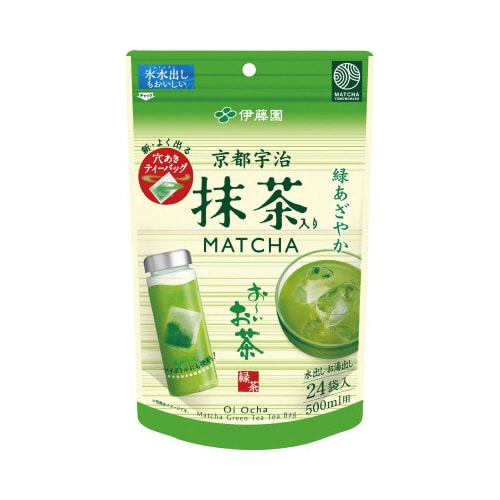 京都宇治抹茶入りおーいお茶 ティーバッグ24袋×3