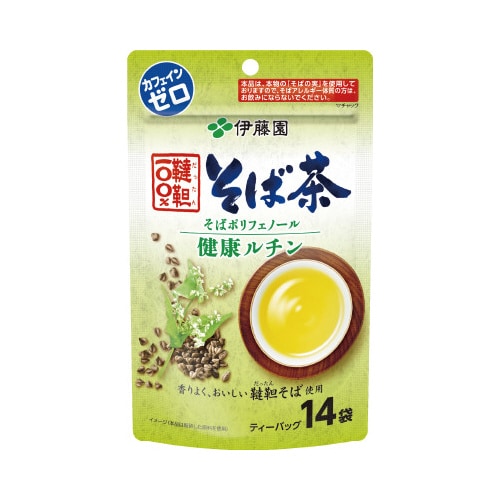 韃靼100%そば茶ティーバッグ14袋