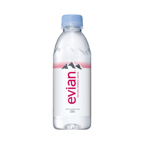 エビアン 330ml 24本×2