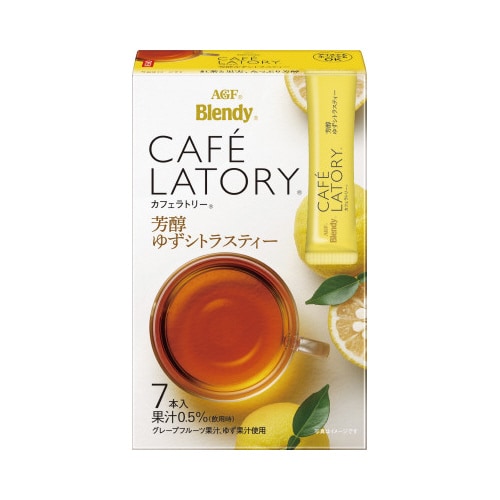 カフェラトリー芳醇ゆずシトラスティー 7本×3