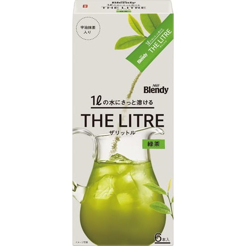ブレンディ ザリットル 緑茶 6本