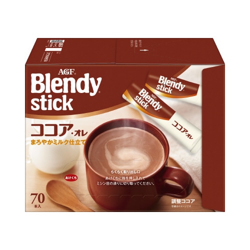 ブレンディスティック ココアオレ70本×2