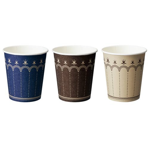 ディープクラウン柄カップ 7オンス100個入×25