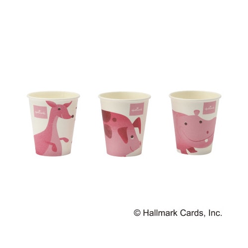 HMどうぶつ柄カップ 3オンス 50個入×5