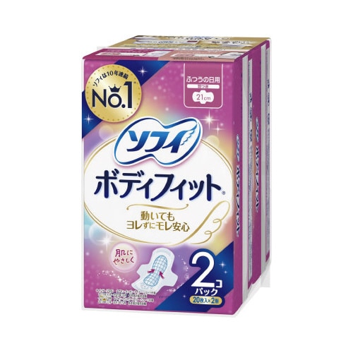 ソフィボディフィット 羽つき 20枚×2P×18