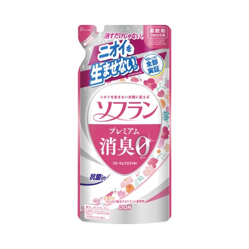 ソフランプレミアムフローラルアロマ替420ml×4