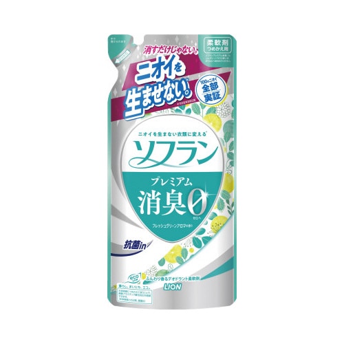 ソフランPフレッシュグリーンアロマ替420ml×4