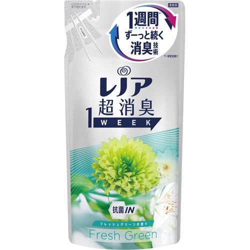 レノア超消臭フレッシュグリーン詰替370ml×4
