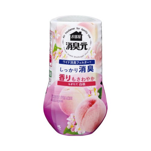 お部屋の消臭元 白桃 400ml×4個