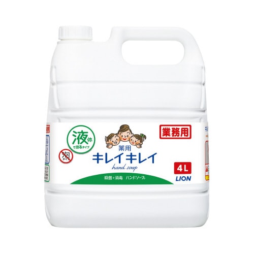 キレイキレイ薬用ハンドソープ 業務用 4L×3