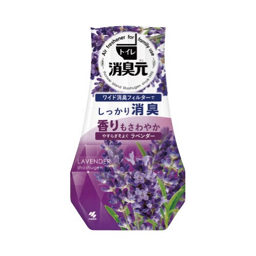 トイレの消臭元 ラベンダー 400ml×4