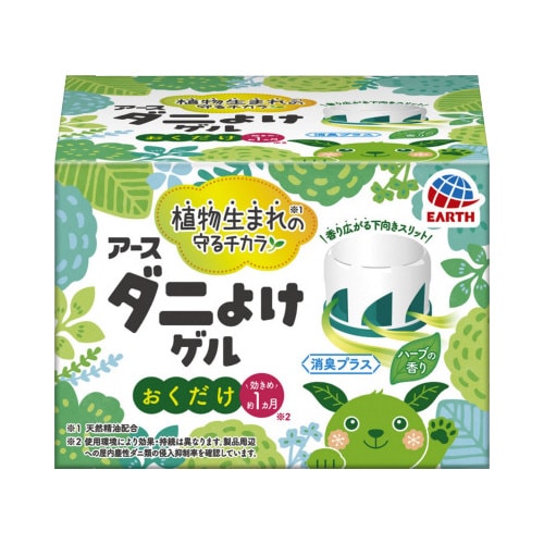 ナチュラス 天然由来成分のダニよけゲル ソープの香