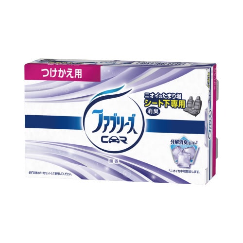 クルマ用置き型ファブリーズ 無香 付替130g×4