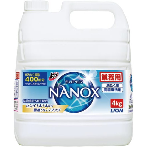 トップ スーパーNANOX 業務用 4kg×3