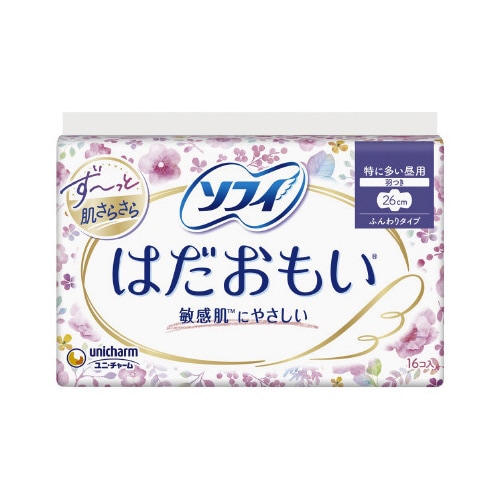 ソフィ はだおもい 長時間用 羽つき 16枚×18