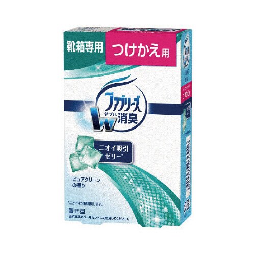 置き型ファブリーズ 靴箱用 ピュアクリーン付替×5