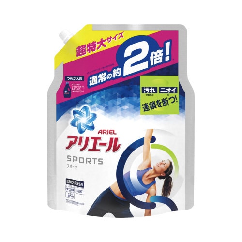アリエールジェルプラチナスポーツ 詰替 超特大×6