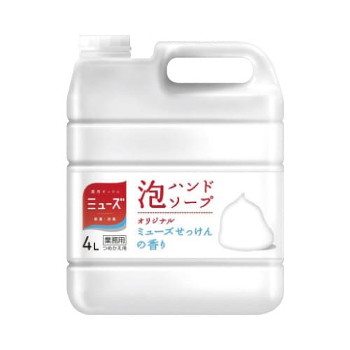 ミューズ泡ハンドソープ オリジナル 詰替 4L×3