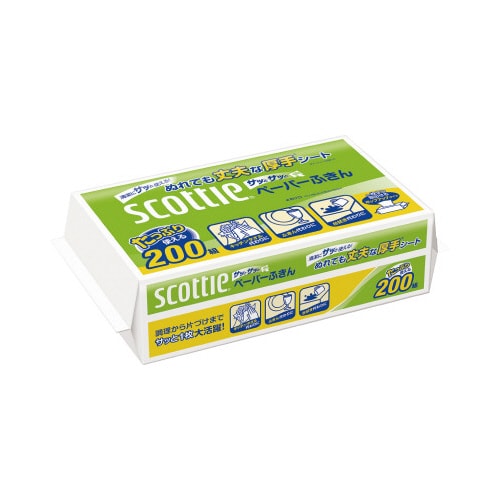 スコッティペーパーふきん サッとサッと 30パック