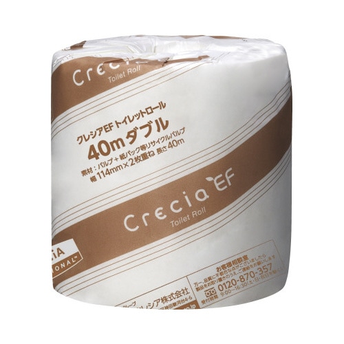 EFトイレットロールW40m1梱(80個)5梱以上