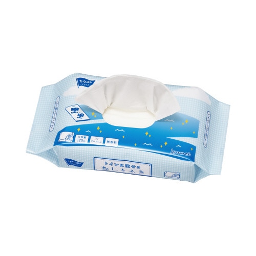 トイレに流せるおしりふき 120枚×24パック