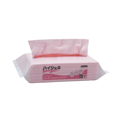 ハイジェネ ハンディワイパー ピンク 16パック