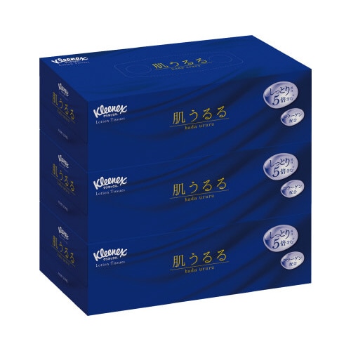 クリネックスティシュローション肌うるる3箱入×10