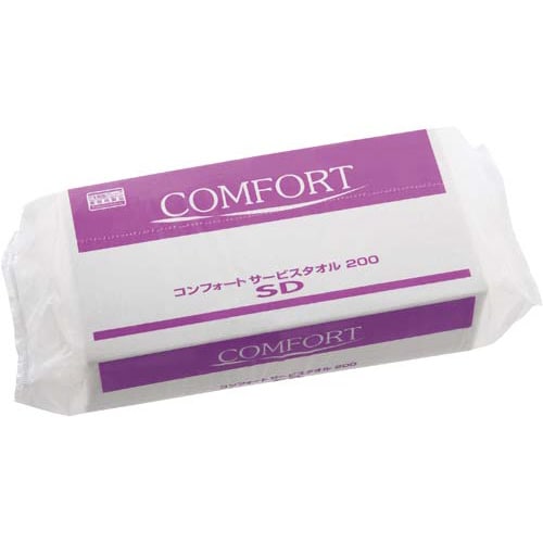 コンフォートサービスタオル200枚 1梱(30個)