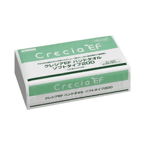クレシアEFハンドタオル 200W 1梱(30個)