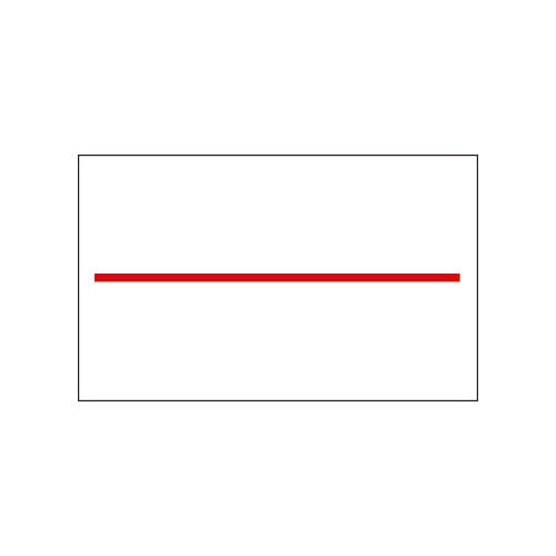 UNO2W用ラベル 赤1本線 10巻