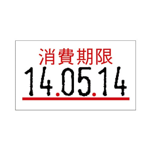 一段型ハンドラベラー用ラベル 消費期限 10巻