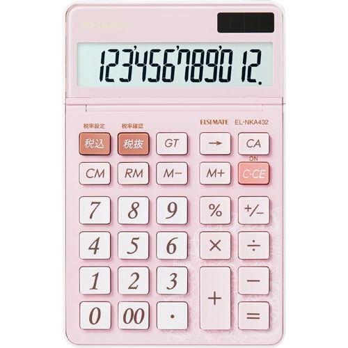シンプルで使いやすい電卓 EL−NKA432