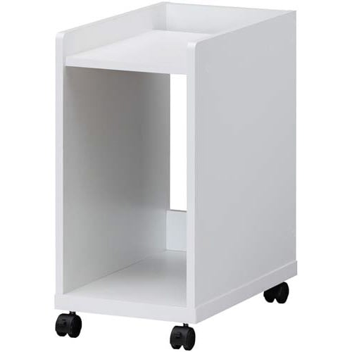 木製デスク下ワゴン スリム