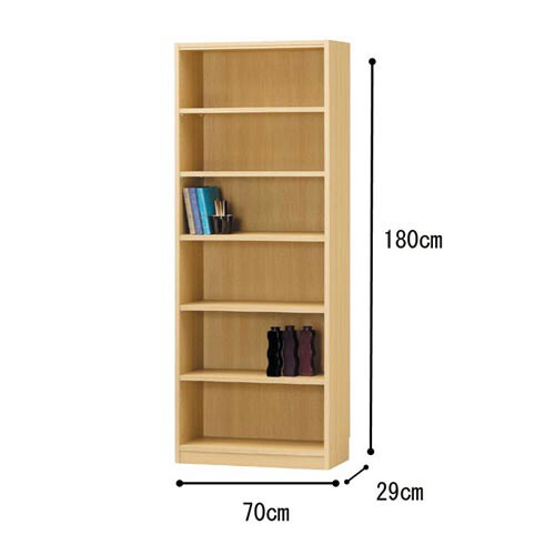 オーダー木製ラックNA H1800W700D290