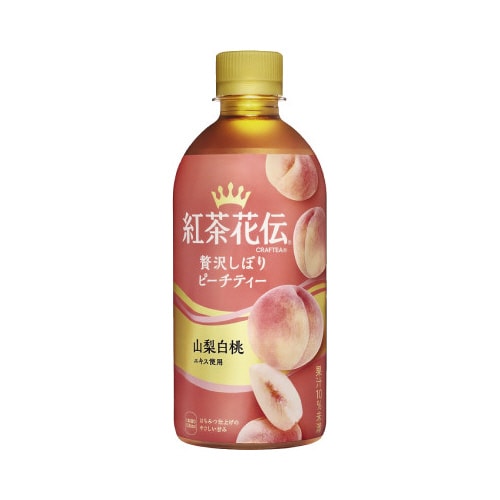 紅茶花伝クラフティ ピーチティー 440ml24本
