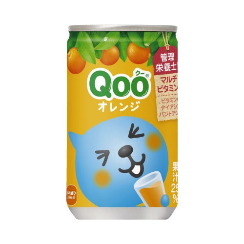 ミニッツメイド Qoo オレンジ160g 缶