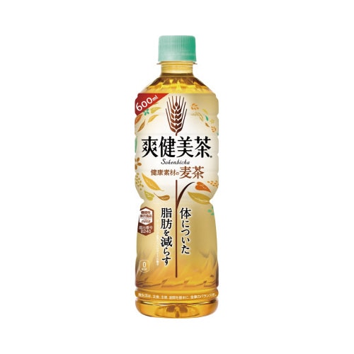 爽健美茶 健康素材の麦茶600ml 24本