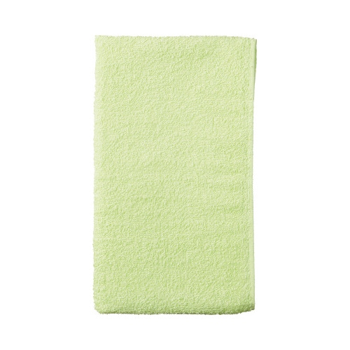 カラーフェイスタオル グリーン 5枚入×5