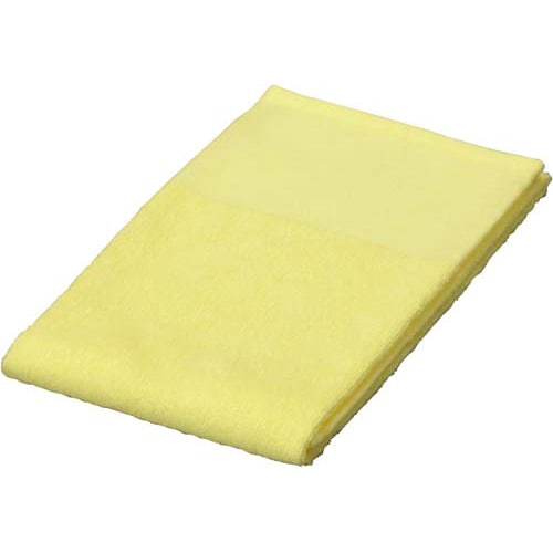 業務用ショートパイルスレンタオルイエロー6枚入×3