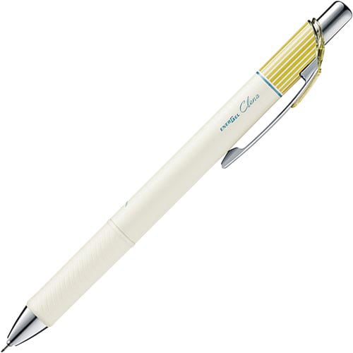 エナージェルクレナ0.5mm黒イエロー軸10セット